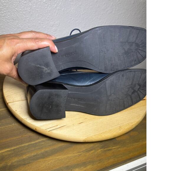 Easy Spirit Dark Blue Leather Booties size 9-9.5 - Picture 5 of 7